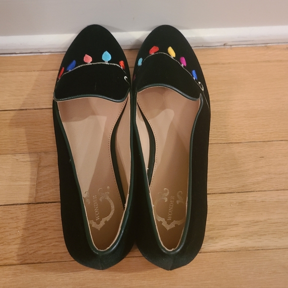 C. Wonder Christmas Lights Conversational Flats, Size 10 - Picture 3 of 5